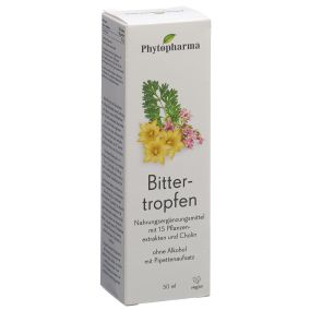 Phytopharma Bitter Tropfen Glasfl 50 ml