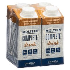 Moltein Complete Drink Caramel 4 Tetra 200 ml