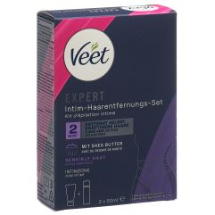 Veet Expert Intim-Haarentfernungs-Kit 2 x 50 ml