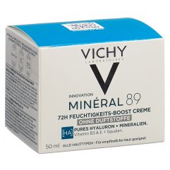 Vichy Minéral 89 Gesichtscreme FF J Rich Topf 50 ml