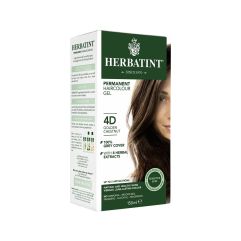 HERBATINT Haarfärbegel 4D Gold Kastanienbraun Fl 150 ml