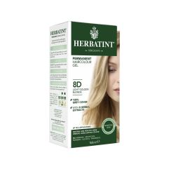 HERBATINT Gel colorant 8D Blond doré clair 150 ml