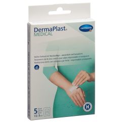 DermaPlast Medical Transparentverband 7.2x5cm 5 Stk