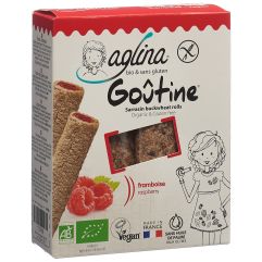 AGLINA goûtine framboise bio 125 g