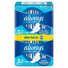 always Ultra Binde Night mit Flügeln BigPack 20 Stk