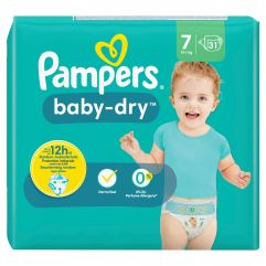 Pampers Baby Dry Gr7 15+kg Extra Large Sparpack 31 Stk