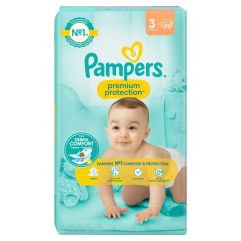 Pampers Premium Protection Gr3 6-10kg Midi Sparpack 46 Stk