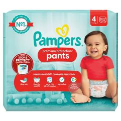 Pampers Premium Protection Pants Gr4 9-15kg Maxi Sparpack 31 Stk