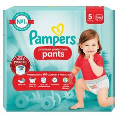 Pampers Premium Protection Pants Gr5 12-17kg Junior Sparpack 29 Stk