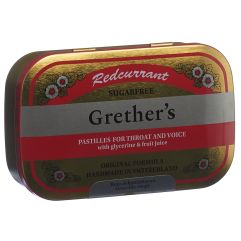 Grethers Redcurrant Vitamin C Pastillen ohne Zucker Ds 110 g