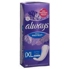 always Slipeinlage Daily Protect Extra Long mit leichtem Duft 24 Stk