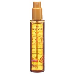 Nuxe Sun Huile Bronz Visage & Corps Sun Protection Factor 50 150 ml