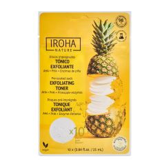 Iroha Nature Toner Pads Exfoliating and Brightening 10 Stk