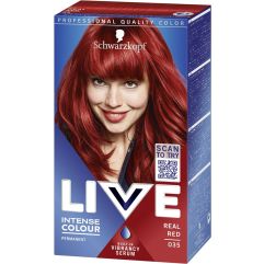 LIVE Intense Color Gel 035 Real Red