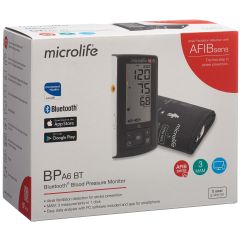 Microlife Blutdruckmesser Afib A6 Bluetooth black Cover soft