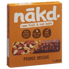 Nakd Riegel Peanut Delight 4 x 35 g