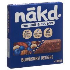 Nakd Riegel Blueberry Delight 4 x 35 g