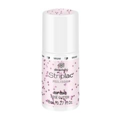 Alessandro International Striplac Top Coat Rosé Glitter 8 ml