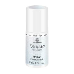 Alessandro International Striplac Top Coat Shimmer Shell 8 ml