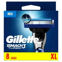 GILLETTE Mach3 Systemklingen Turbo 3D (n) 8 Stk