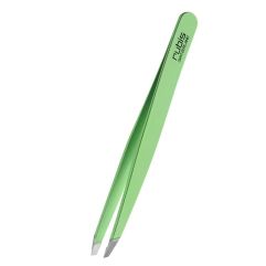 Rubis Pinzette schräg Inox Bright Green x 2Stk