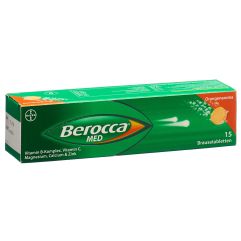 Berocca MED Brausetabl Orangenaroma 15 Stk