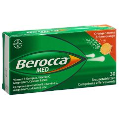 Berocca MED Brausetabl Orangenaroma 30 Stk