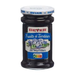 BEYER Fruchtaufstrich Heidelbeeren Glas 240 g