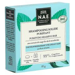 N.A.E. Solid Soap Shampoo fettiges Haar 85 g