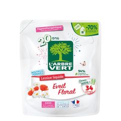 LARBRE VERT Refill Flüssigwaschmittel Blumenduft Btl 1.53 lt