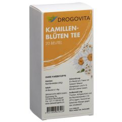 Drogovita Kamillen Tee Btl 20 Stk