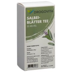 Drogovita Salbei Tee Btl 20 Stk