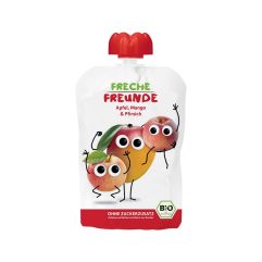 Freche Freunde Quetschmus Apfel Mango & Pfirsich Btl 100 g