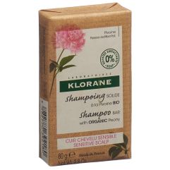 Klorane Shampoo-Bar Pfingstrose Bio 80 g