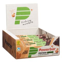 Powerbar Protein+Vegan Riegel Salty Almond Caramel 12 Box 42 g