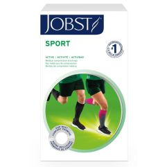 Jobst Sport Kniestrumpf 15-20mmHg S pink 1 Paar