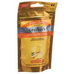 Grethers Ginger Lemon Vitamin C Pastillen ohne Zucker Btl 75 g