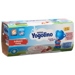 Nestlé Yogolino Cremig Erdbeere 6 Monate 6 x 50 g