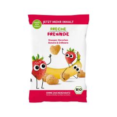 Freche Freunde Knusper-Herzchen Banane & Erdbeere Btl 30 g