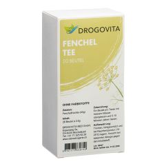 Drogovita Fenchel Tee Btl 20 Stk