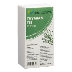 Drogovita Thymian Tee Btl 20 Stk