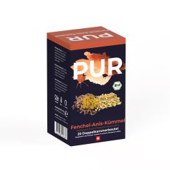 PUR Fenchel-Anis-Kümmel Tee Btl 20 Stk