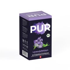 PUR Lavendelblüten Tee Btl 20 Stk