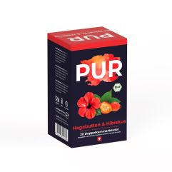 PUR Hagenbutten-Hibiskus Tee Btl 20 Stk