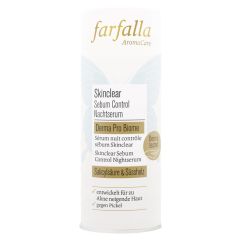 farfalla Skinclear Sebum Control Nachtserum Pip Fl 15 ml