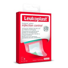 Leukoplast Leukomed Sorbact 7.2x5cm steril 3 Stk