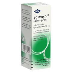 Solmucol Schnupfen Nasenspray Fl 10 ml