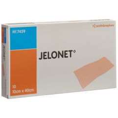 JELONET compr gaze paraffinée 10cmx40cm st 10 pce