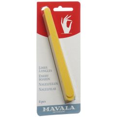 MAVALA limes ongles emery 15cm 8 pce