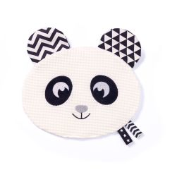 Babyono Flaches Kuscheltier HAPPY PANDA BLINK&SMILE 0M+